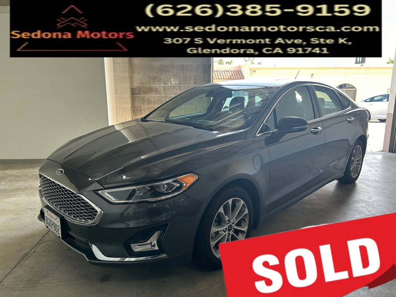 2019 Ford Fusion Energi for sale at Sedona Motors in Glendora, CA