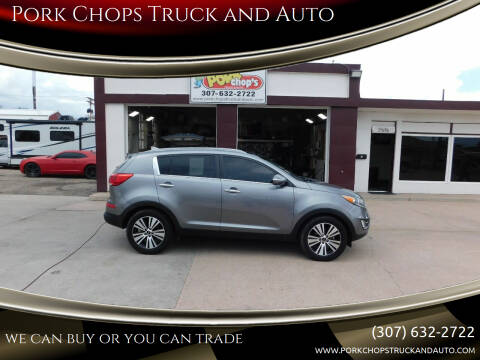 2016 Kia Sportage for sale at Pork Chops Truck and Auto in Cheyenne WY