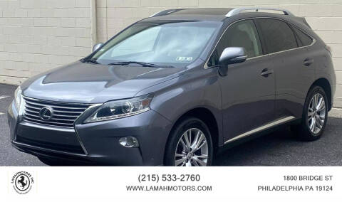 2013 Lexus RX 350 for sale at LAMAH MOTORS INC in Philadelphia PA
