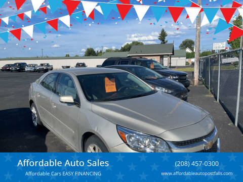 2015 Chevrolet Malibu for sale at Affordable Auto Sales in Post Falls ID