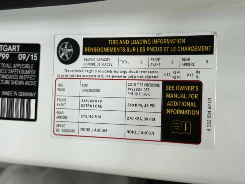 2016 Mercedes-Benz S-Class S 550 4MATIC