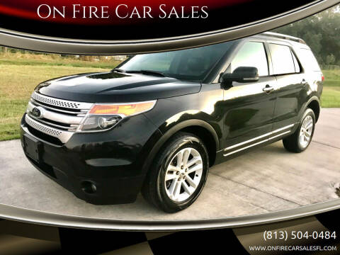 2013 Ford Explorer for sale at On Fire Car Sales in Tampa FL