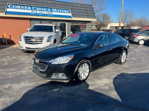 2016 Chevrolet Malibu Limited for sale at Corner Choice Motors in West Allis WI