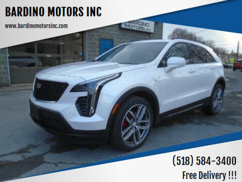 2021 Cadillac XT4 for sale at BARDINO MOTORS INC in Saratoga Springs NY