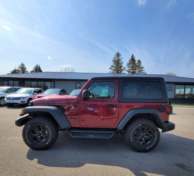 2021 Jeep Wrangler for sale at ROSSTEN AUTO SALES in Grand Forks ND