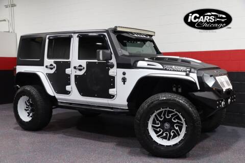 2014 Jeep Wrangler Unlimited for sale at iCars Chicago in Skokie IL