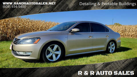 2015 Volkswagen Passat for sale at R & R AUTO SALES in Juda WI