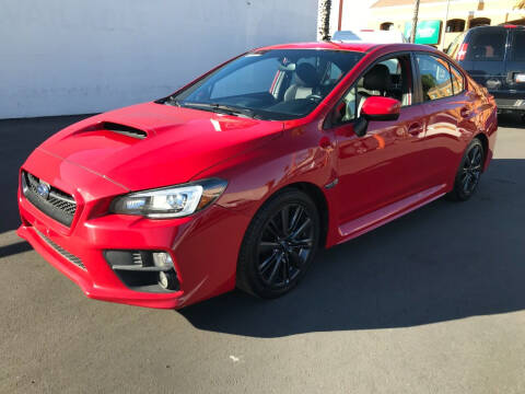 2015 Subaru WRX for sale at Shoppe Auto Plus in Westminster CA