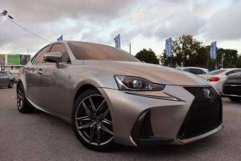 2017 Lexus IS 200t for sale at OCEAN AUTO SALES in Miami FL