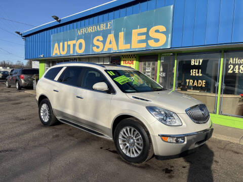 2011 Buick Enclave for sale at Affordable Auto Sales of Michigan in Pontiac MI