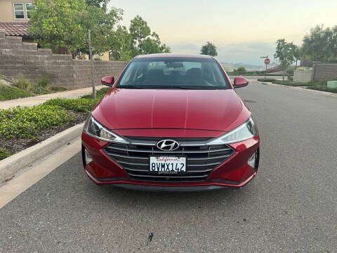 2020 Hyundai Elantra for sale at Easy Go Auto Sales in San Marcos CA