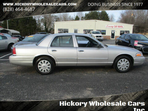 2011 Ford Crown Victoria for sale at Hickory Wholesale Cars Inc in Newton NC