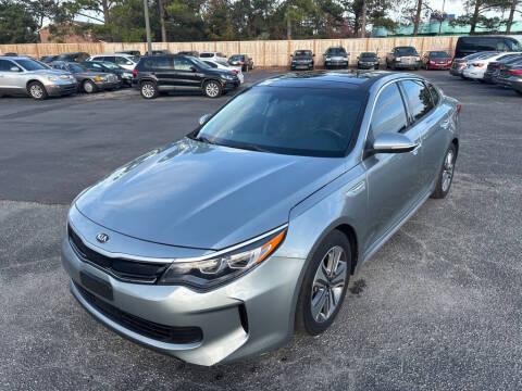 2017 Kia Optima Hybrid for sale at APEX AUTO in North Charleston SC