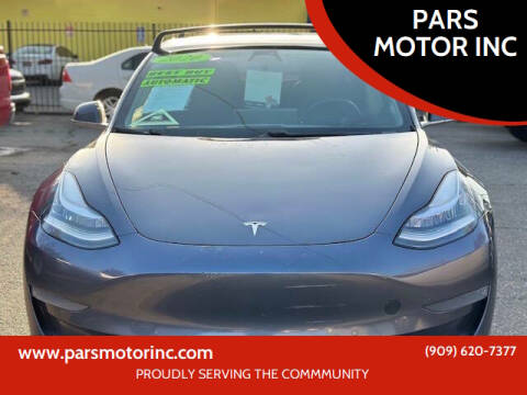 2020 Tesla Model 3 for sale at PARS MOTOR INC in Pomona CA