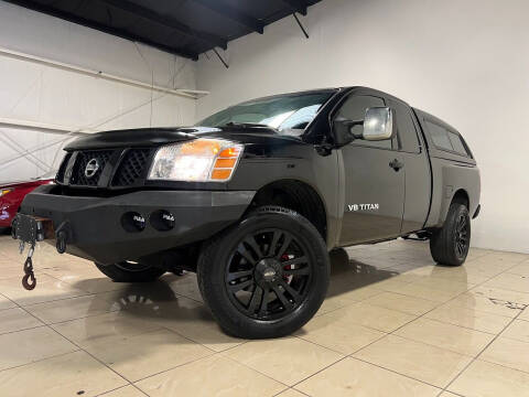 2007 Nissan Titan for sale at ROADSTERS AUTO in Houston TX