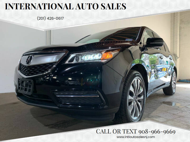 2014 Acura MDX for sale at International Auto Sales in Hasbrouck Heights NJ