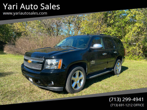 2013 Chevrolet Tahoe for sale at Yari Auto Sales in Houston TX