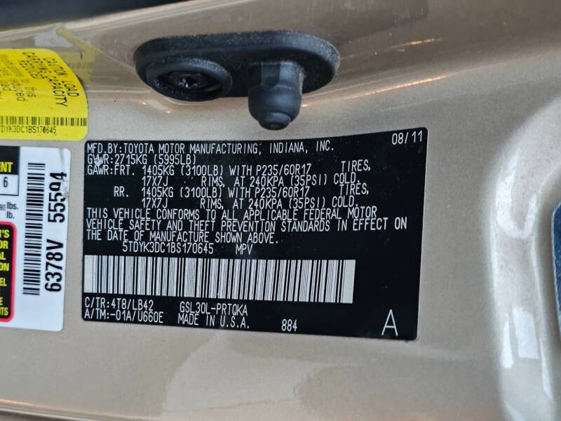 2011 Toyota Sienna XLE 8-Passenger