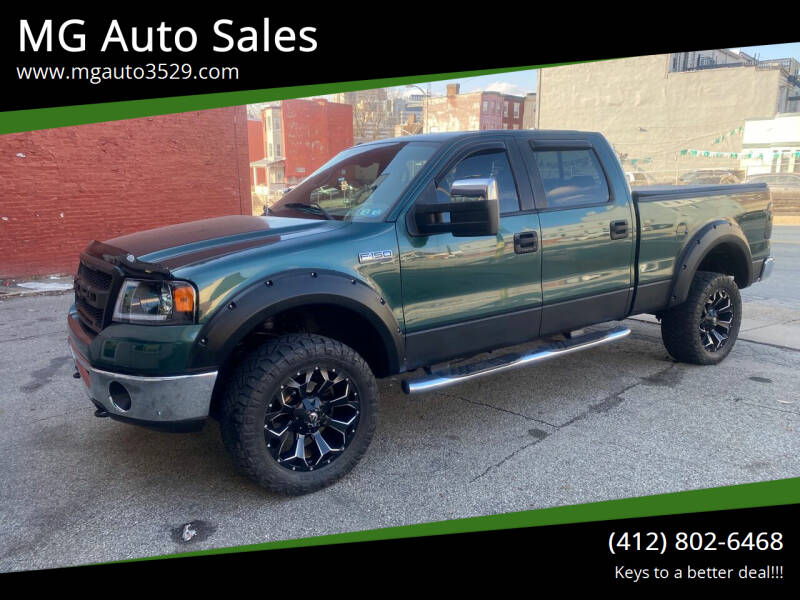 2008 Ford F-150 for sale at MG Auto Sales in Pittsburgh PA