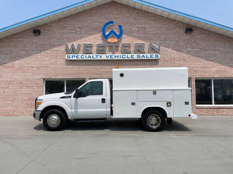 2012 Ford F350 Service Truck for sale at Western Specialty Vehicle Sales in Braidwood IL