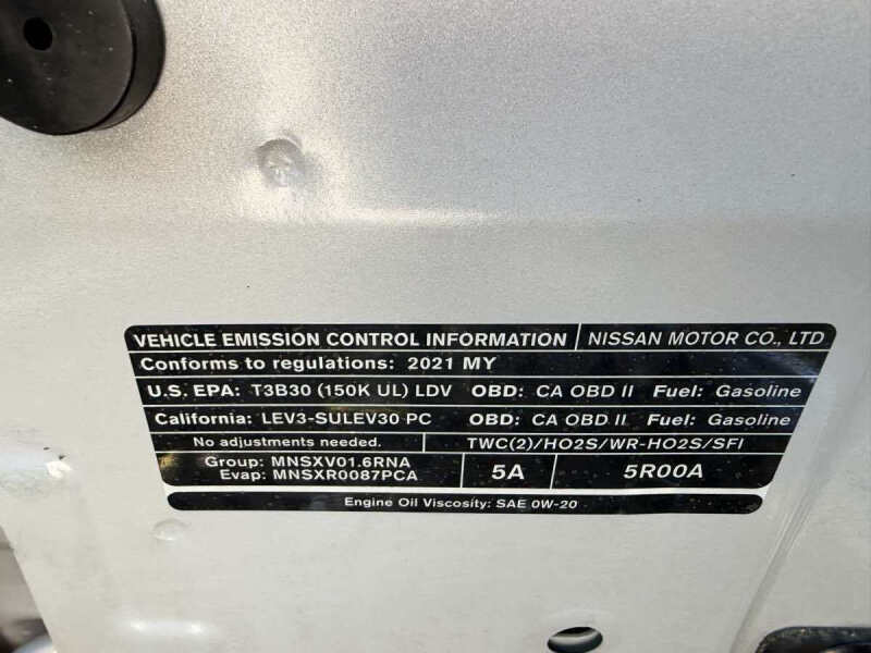 2021 Nissan Versa S