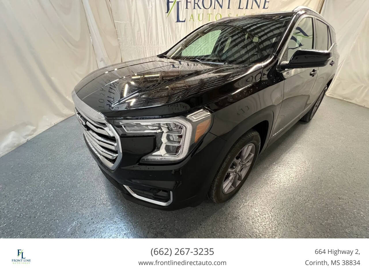 Black 2023 GMC Terrain SLT SLT 4dr SUV 1