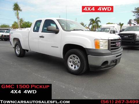 2013 GMC Sierra 1500 for sale at Town Cars Auto Sales in West Palm Beach FL