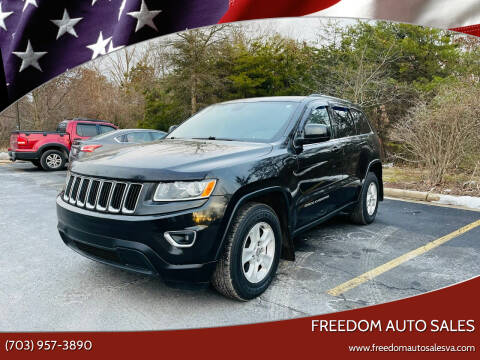 2015 Jeep Grand Cherokee for sale at Freedom Auto Sales in Chantilly VA