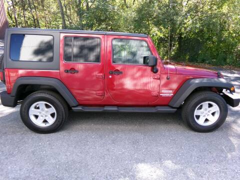 2012 Jeep Wrangler Unlimited for sale at Clift Auto Sales in Annville PA