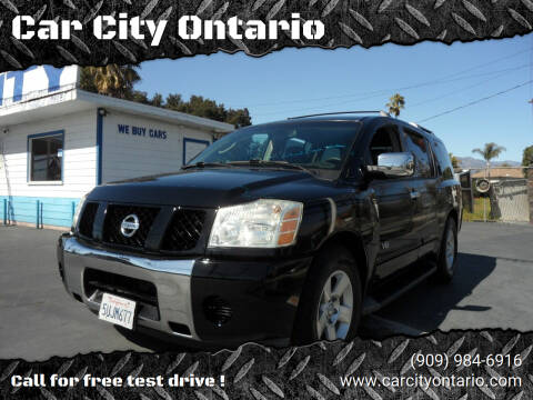 2006 Nissan Armada for sale at Car City Ontario in Ontario CA