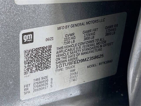 2021 GMC Sierra 1500