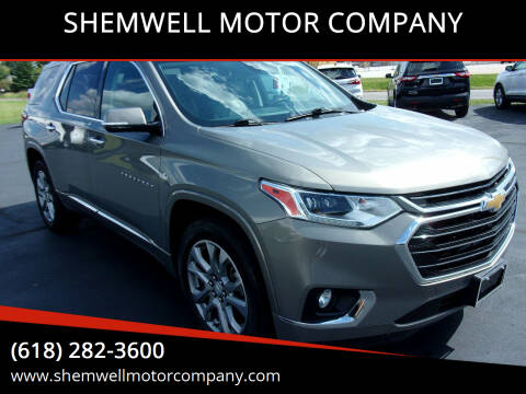 2018 Chevrolet Traverse for sale at SHEMWELL MOTOR COMPANY in Red Bud IL