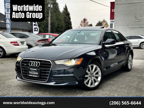 2015 Audi A6 for sale at Worldwide Auto Group in Auburn WA