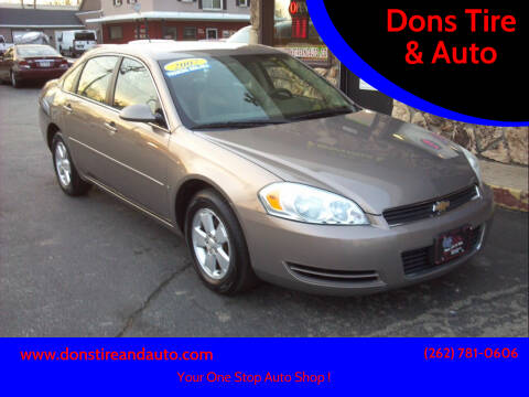 2007 Chevrolet Impala for sale at Dons Tire & Auto in Butler WI