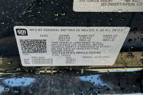 2024 GMC Sierra 1500 AT4X