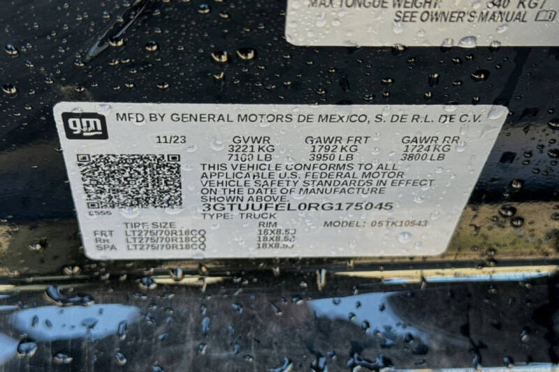 2024 GMC Sierra 1500 AT4X