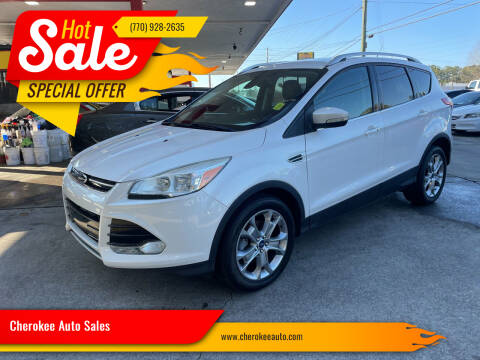 2014 Ford Escape for sale at Cherokee Auto Sales in Acworth GA