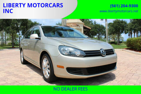 2013 Volkswagen Jetta for sale at LIBERTY MOTORCARS INC in Royal Palm Beach FL