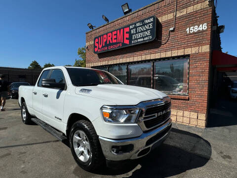 2019 RAM 1500 for sale at Supreme Motor Groups in Detroit MI