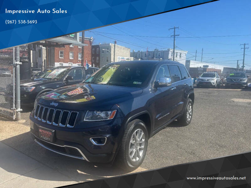 2014 Jeep Grand Cherokee for sale at Impressive Auto Sales in Philadelphia PA