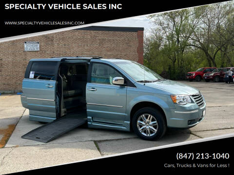 2010 Chrysler Town and Country for sale at SPECIALTY VEHICLE SALES INC in Skokie IL