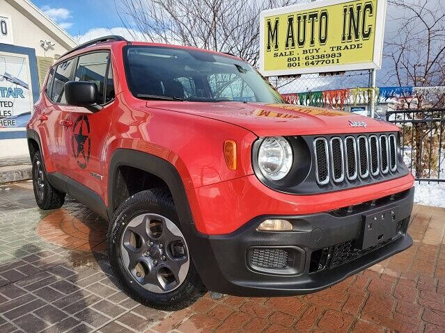 2016 Jeep Renegade for sale at M AUTO, INC in Millcreek UT