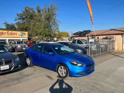 2016 Dodge Dart for sale at AUTCO AUTO SALES in Fresno CA