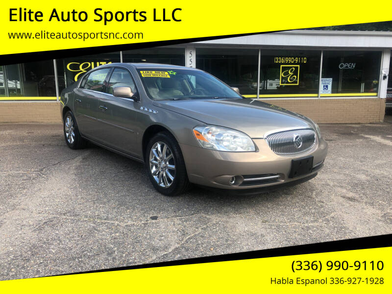 2007 Buick Lucerne for sale at Elite Auto Sports LLC in Wilkesboro NC