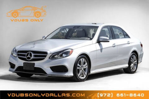 2016 Mercedes-Benz E-Class for sale at VDUBS ONLY in Plano TX