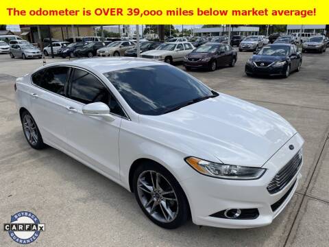 2014 Ford Fusion for sale at CHRIS SPEARS' PRESTIGE AUTO SALES INC in Ocala FL