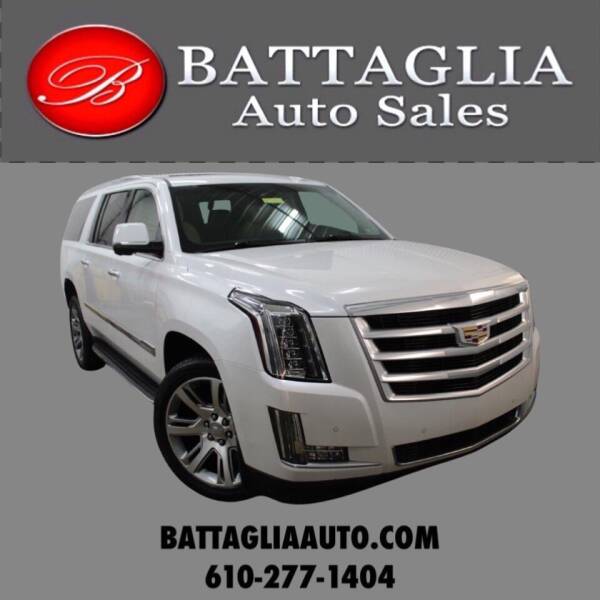 2016 Cadillac Escalade ESV for sale at Battaglia Auto Sales in Plymouth Meeting PA
