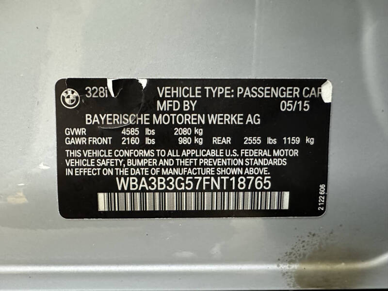 2015 BMW 3 Series 328i xDrive