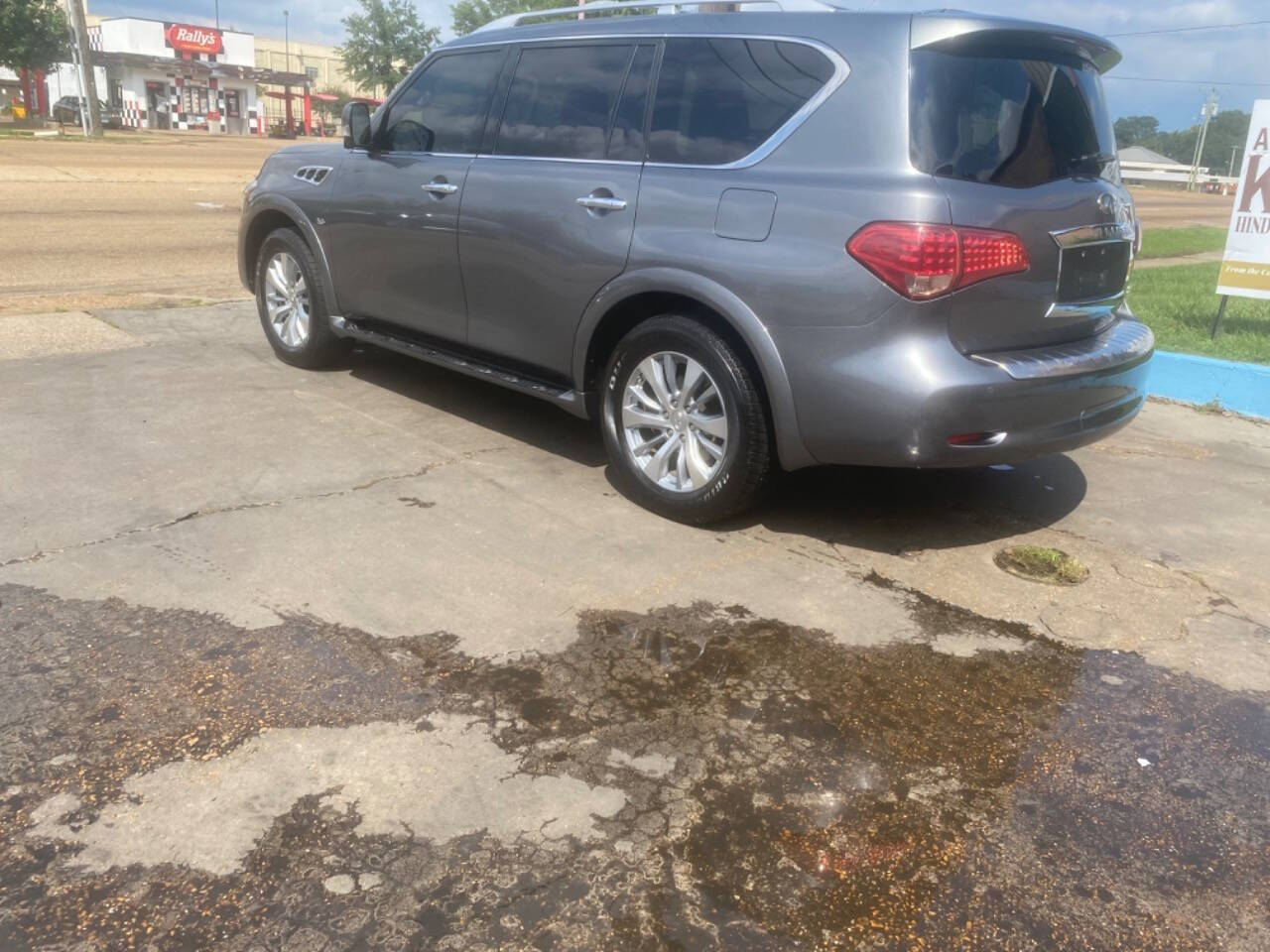 2015 INFINITI QX80 for sale at Good Cars and Trucks Wholesale, LLC in Crystal Springs, MS