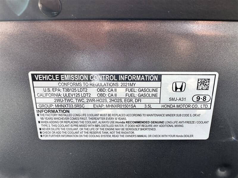 2021 Honda Ridgeline RTL